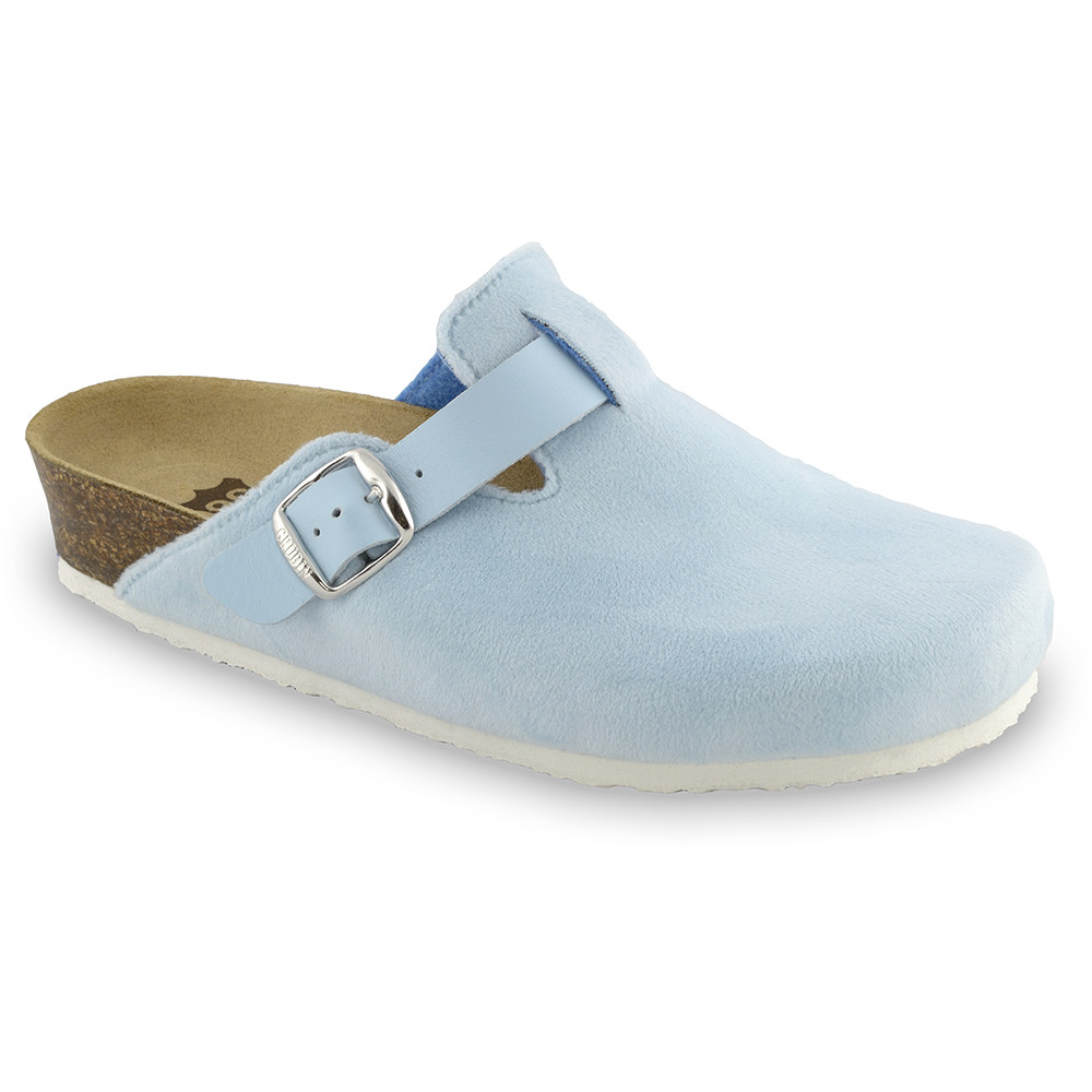 RIM Women's winter domestic footwear - plush (36-42) - light blue, 40