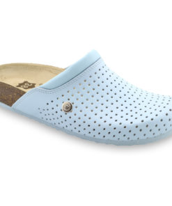 BEOGRAD Women's leather closed slippers (36-42)