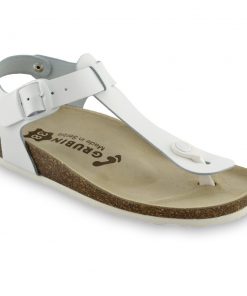 TOBAGO Women's sandals with thumb support - leather (36-42)
