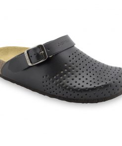 STOCKHOLM Women's leather closed slippers (36-42)