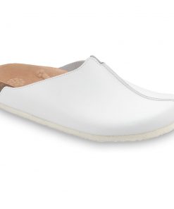 TRISTAN Women's leather closed slippers (37-41)
