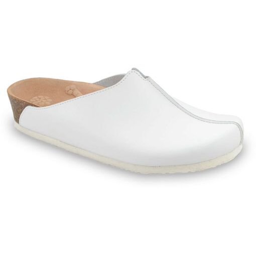 TRISTAN Women's leather closed slippers (37-41)