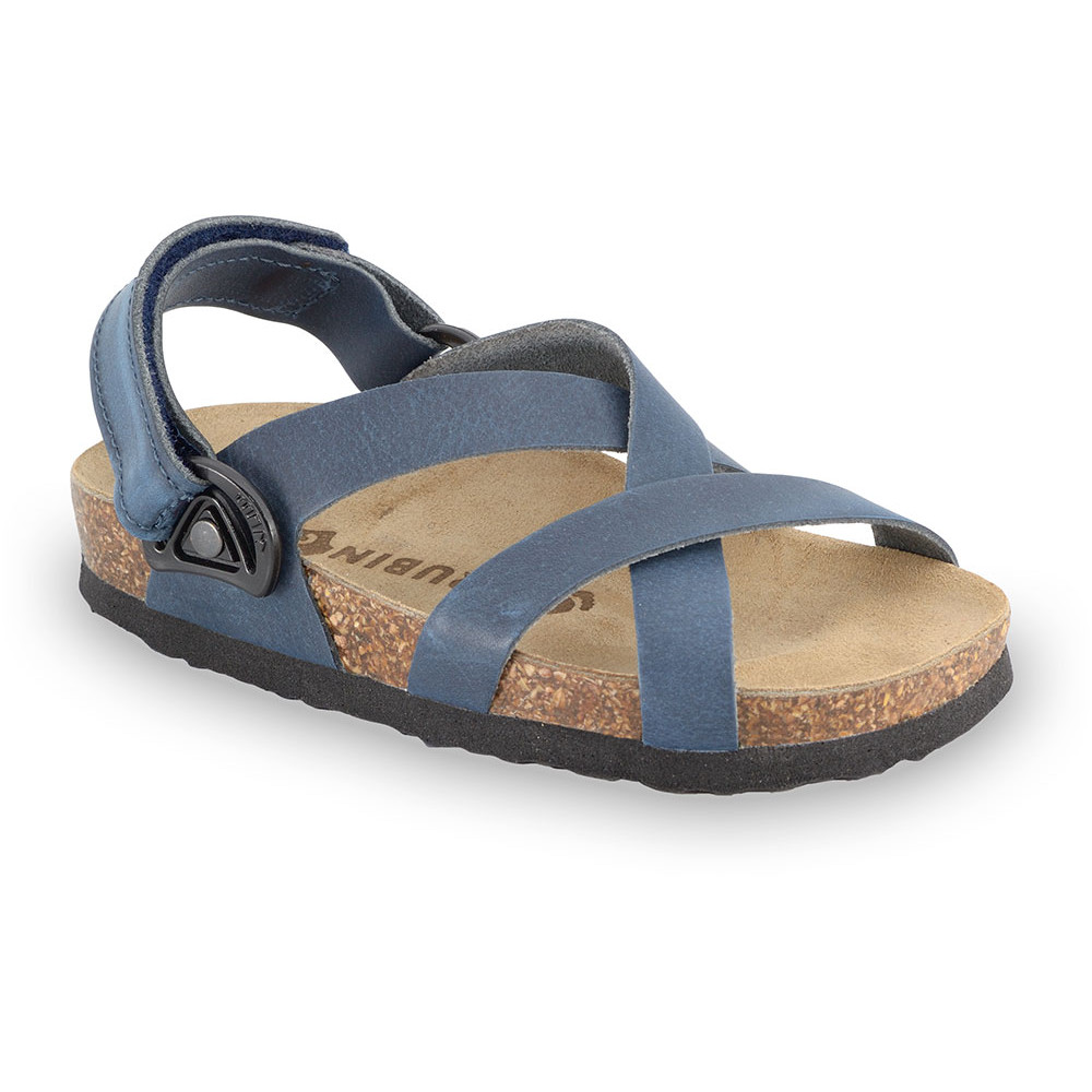 PITAGORA Kids sandals - nubuck caste leather (23-29)