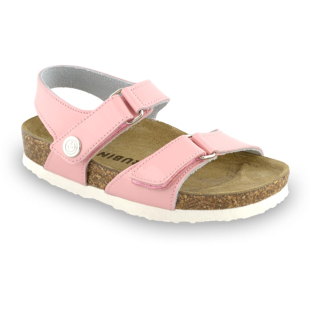 RAFAELO sandály pro děti - kůže (23-29) - světlerůžová, 23