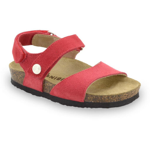 EJPRIL Kids sandals - nubuk leather (30-35)