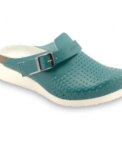 DUBAI Silverplus closed slippers - leather (36-42)